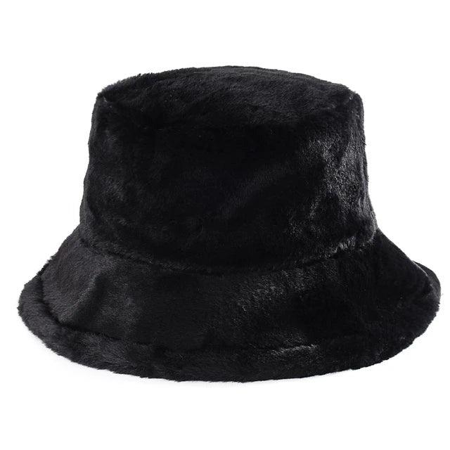 Cappello Bucket Multicolore Animalier Donna — Inverno, immagine 14