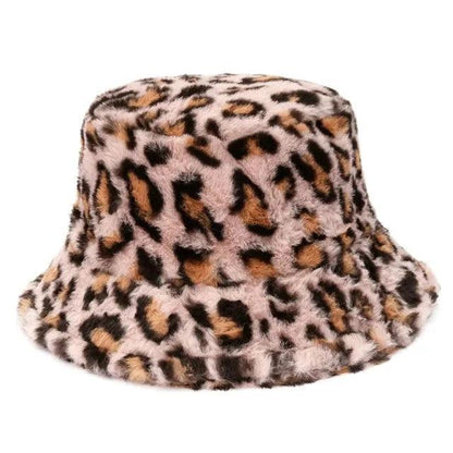 Cappello Bucket Multicolore Animalier Donna — Inverno, immagine 11