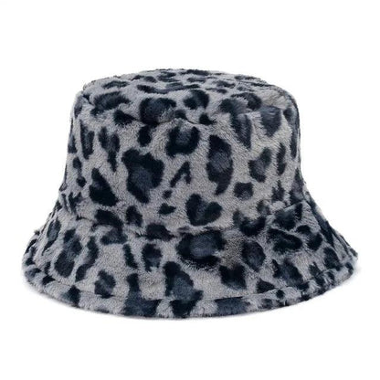 Cappello Bucket Multicolore Animalier Donna — Inverno, immagine 12
