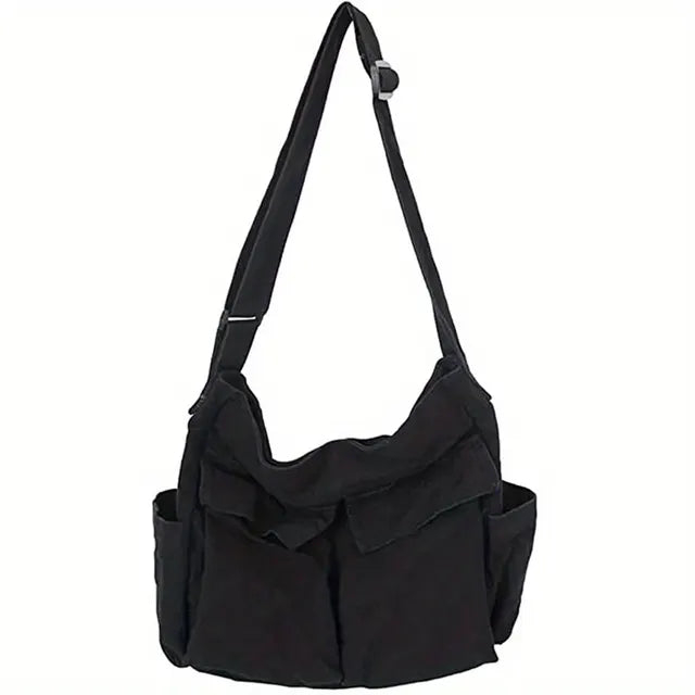 Borsa A Tracolla Multicolore In Tela Donna — Josephina, immagine 1