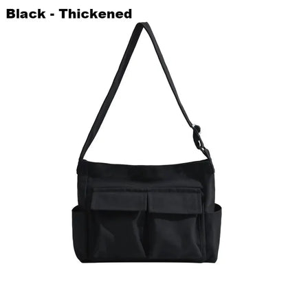 Borsa A Tracolla Multicolore In Tela Donna — Josephina, immagine 10