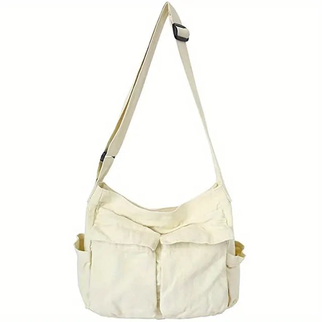 Borsa A Tracolla Multicolore In Tela Donna — Josephina, immagine 9