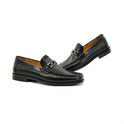 Amalfi | Woven Leather Loafer