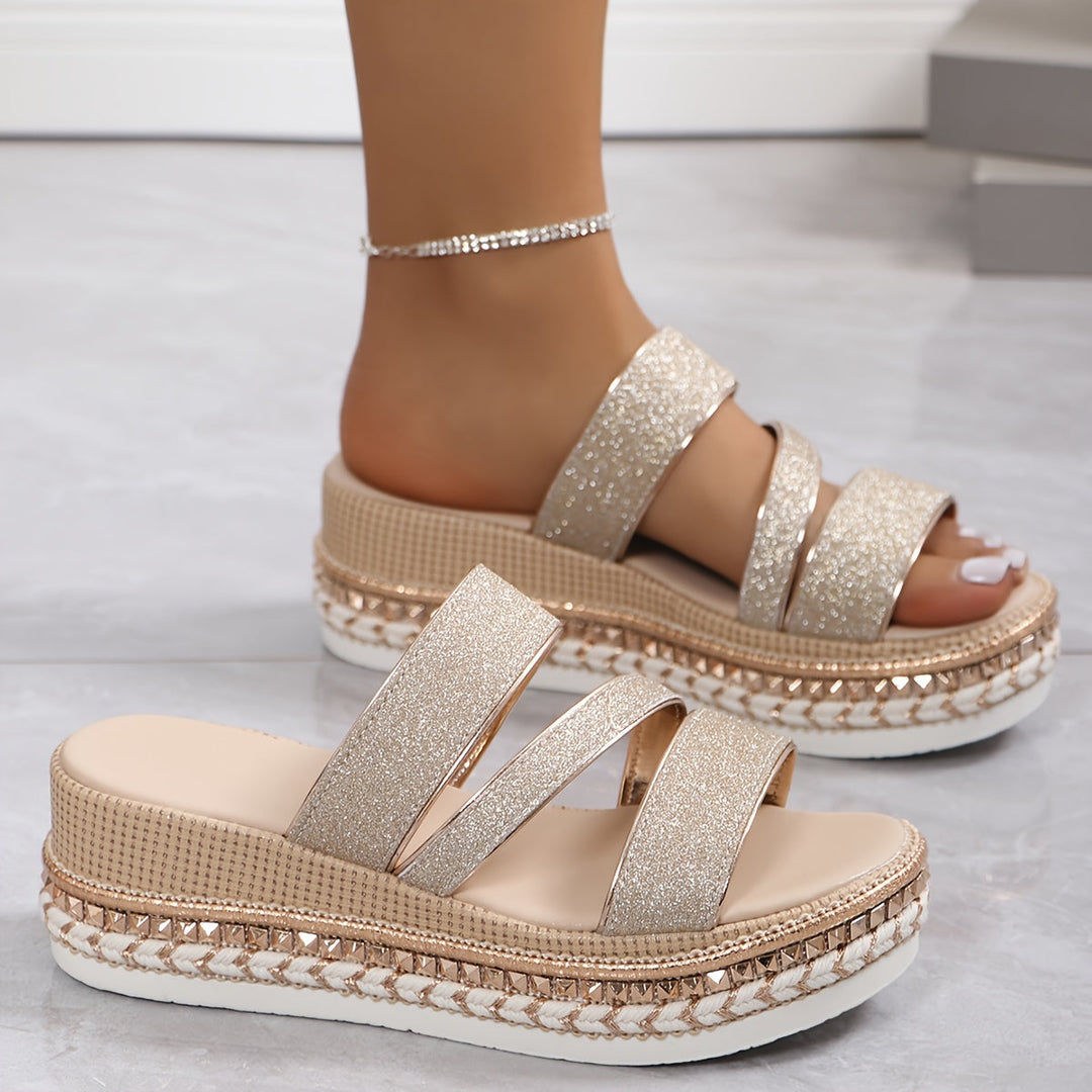 Layla — Ciabatte Platform Da Donna, immagine 4