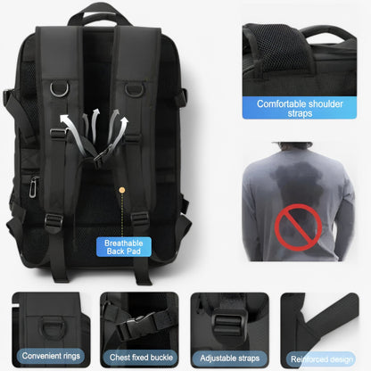 Zaino Da Viaggio Multicolore Multiscomparto Donna — Garda, immagine 12