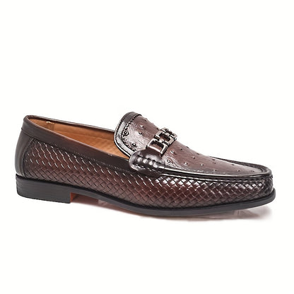 Amalfi | Woven Leather Loafer