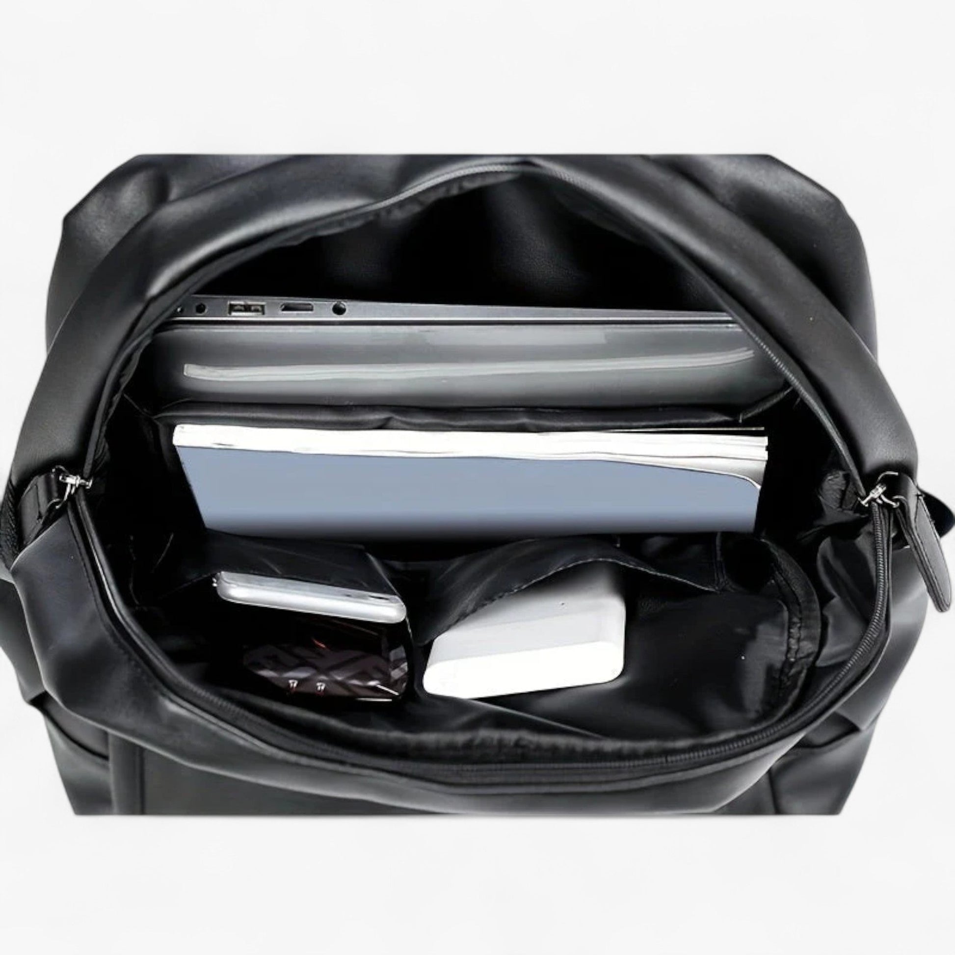 Zaino Nero Minimal Uomo — Urbano, immagine 4