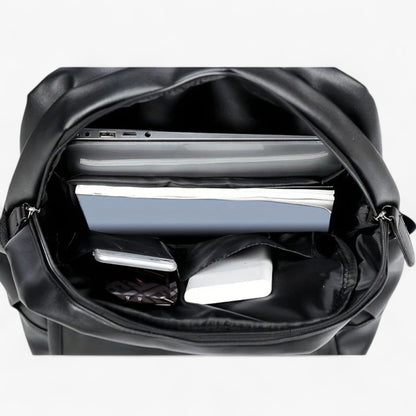Zaino Nero Minimal Uomo — Urbano, immagine 4