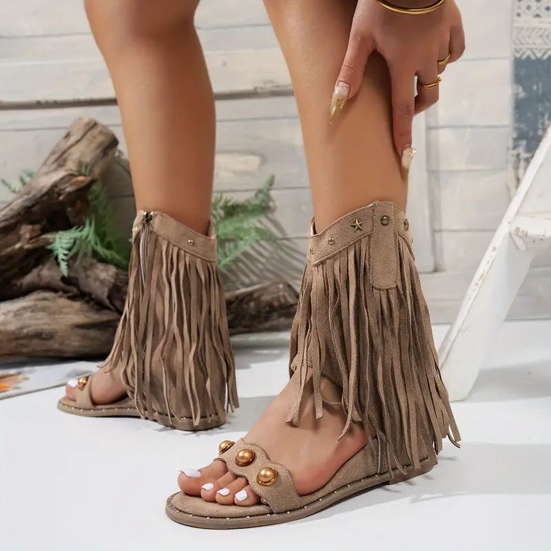 Sedona — Sandali Con Frange Da Donna, immagine 11