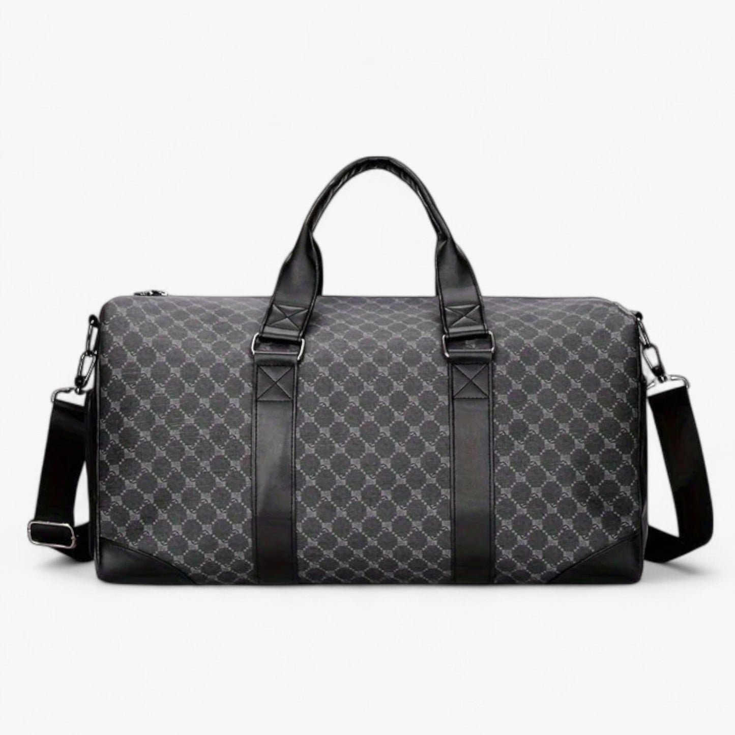Borsone Da Viaggio Nero Multiscomparto Unisex — Modena, immagine 10