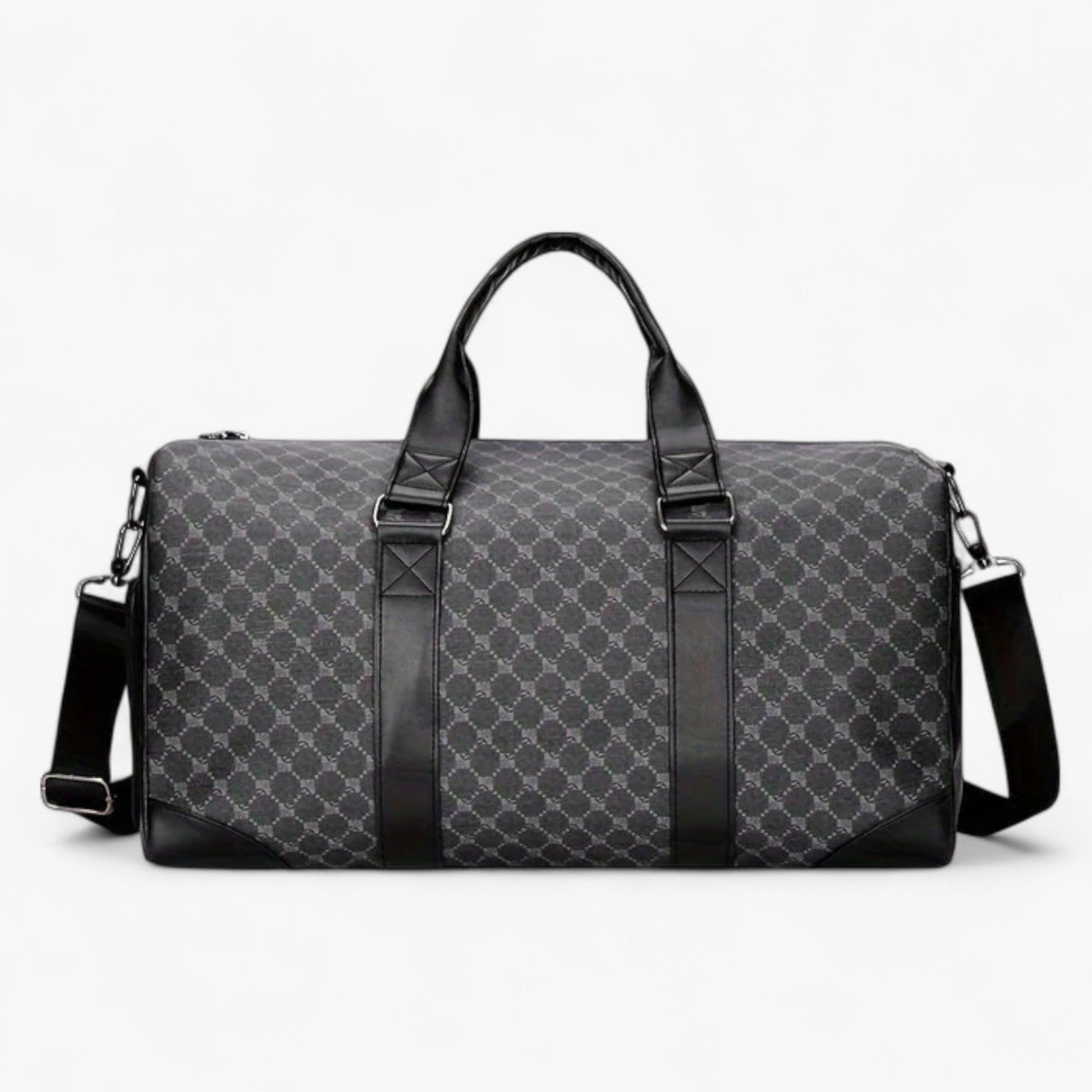 Borsone Da Viaggio Nero Multiscomparto Unisex — Modena, immagine 10