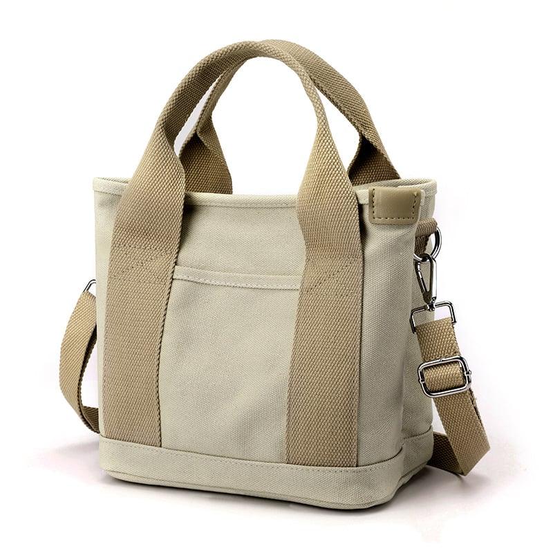 Borsa A Tracolla Multicolore Piccola In Tela Donna — Urbino, immagine 3