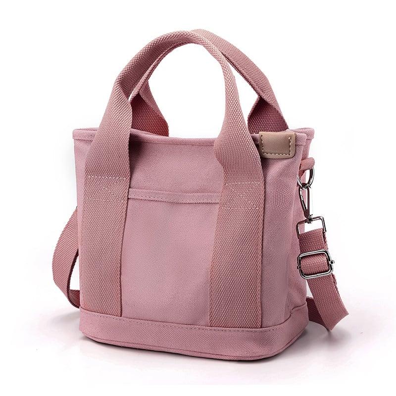 Borsa A Tracolla Multicolore Piccola In Tela Donna — Urbino, immagine 4