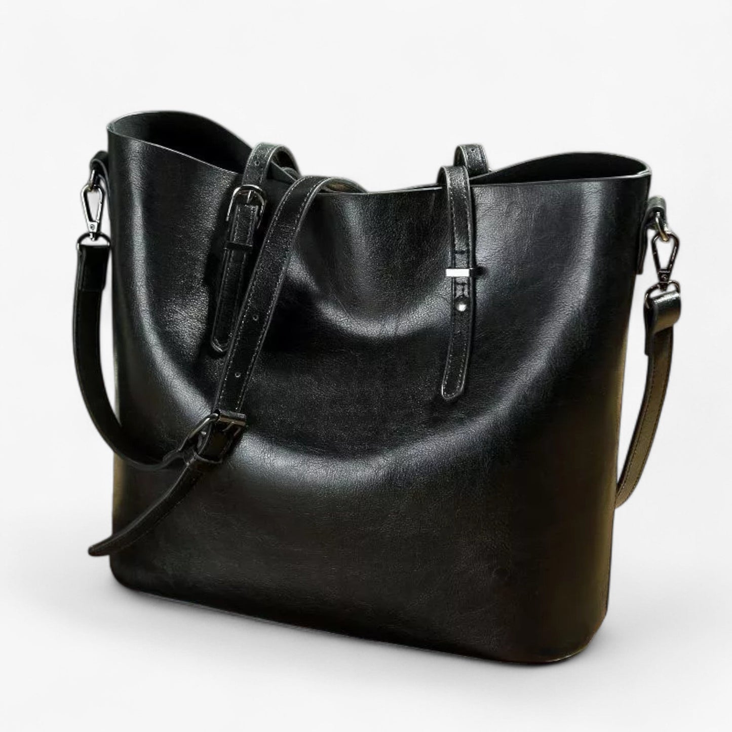 Borsa Tote Multicolore Con Tracolla Donna — Cremona, immagine 3