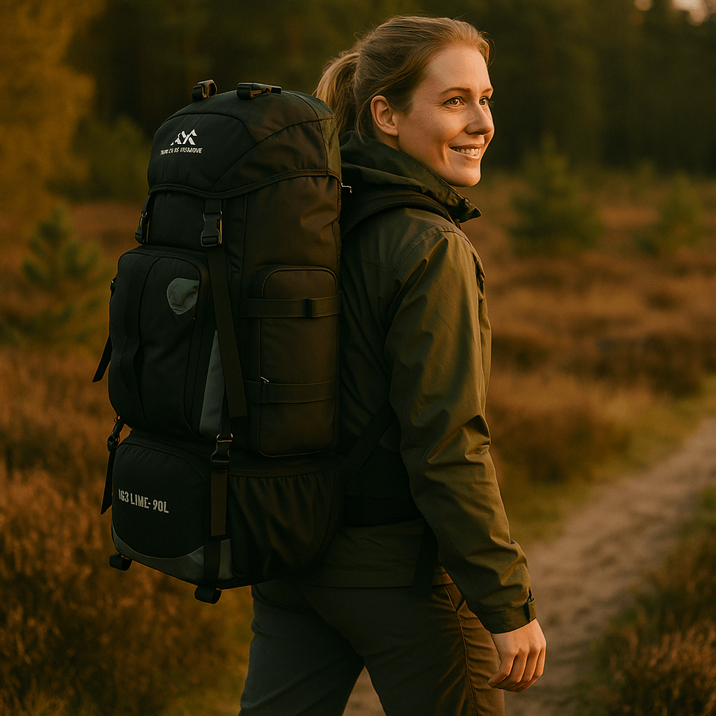 Zaino Da Trekking Multicolore Da 40 L Unisex — Roccia, immagine 2