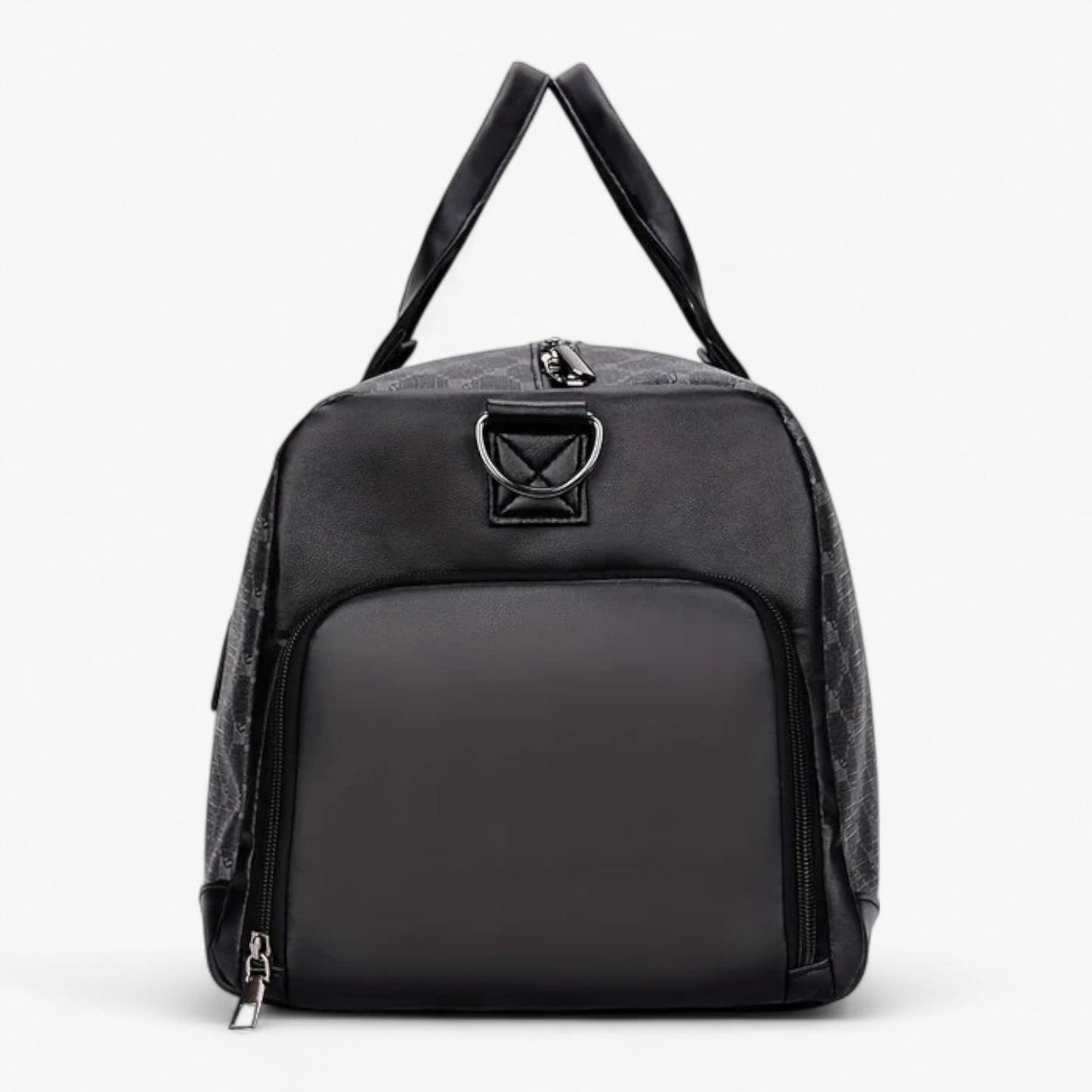 Borsone Da Viaggio Nero Multiscomparto Unisex — Modena, immagine 9