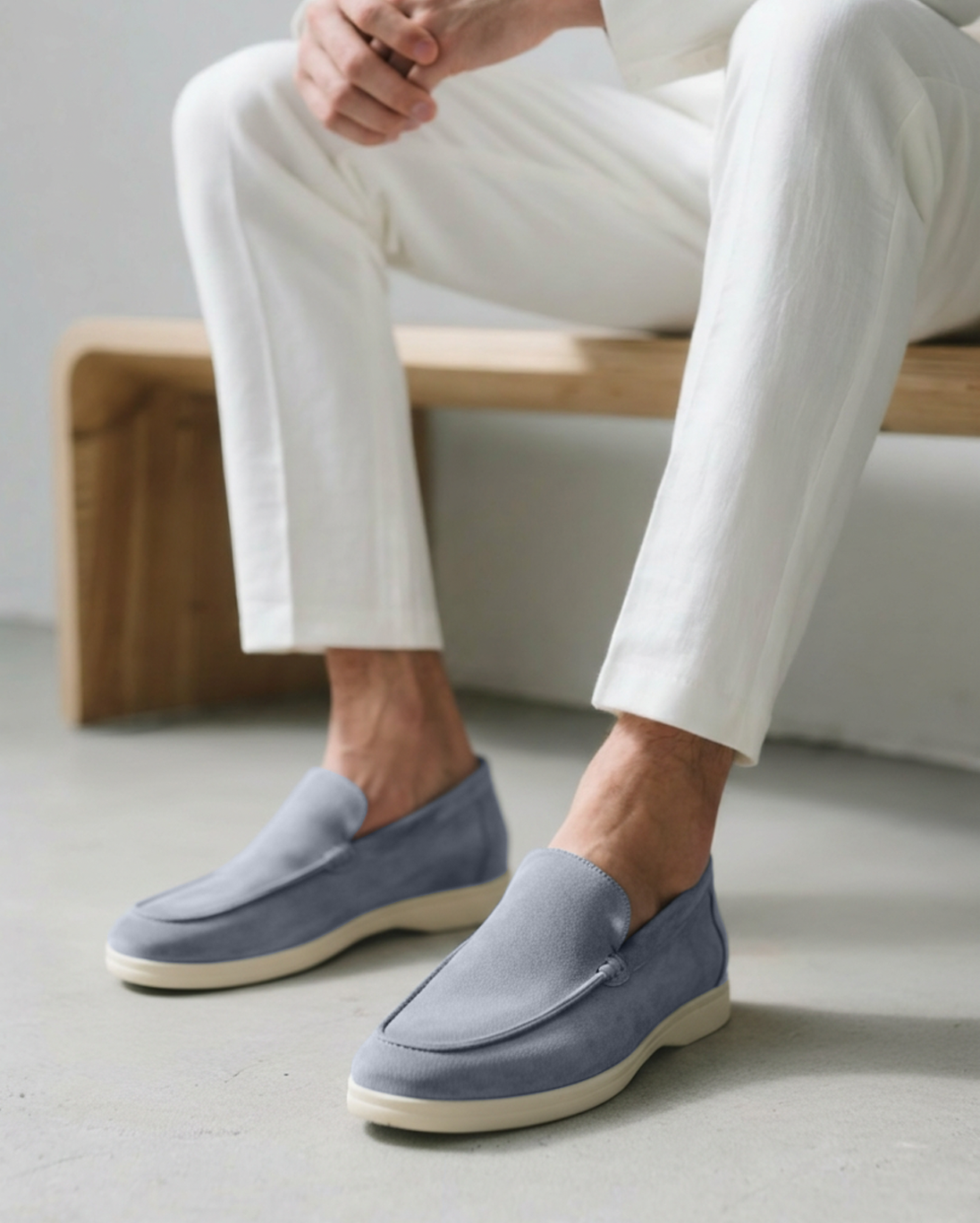 Bellagio | Loafer Classici in Pelle Scamosciata, immagine 11
