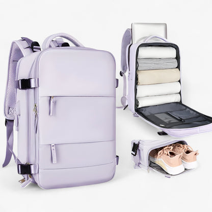 Zaino Da Viaggio Multicolore Convertibile Unisex — Viaggio, immagine 5