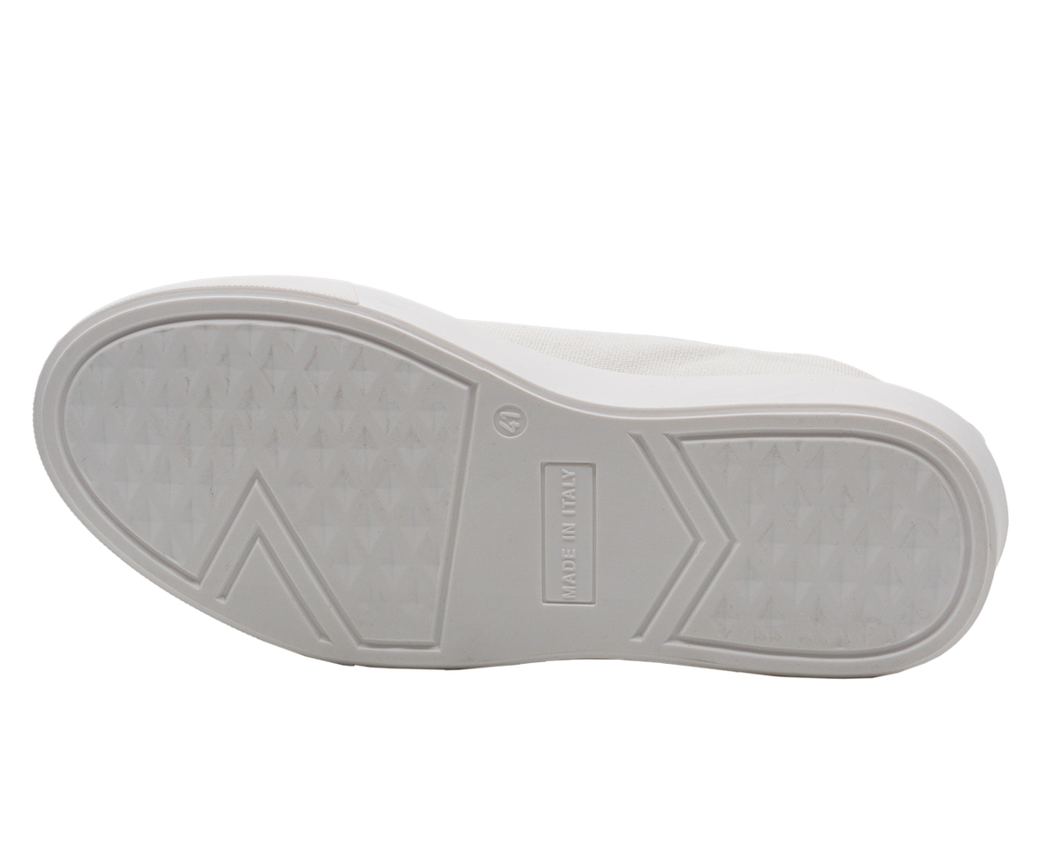Amalfi — Sneakers Bianche Da Uomo, immagine 3