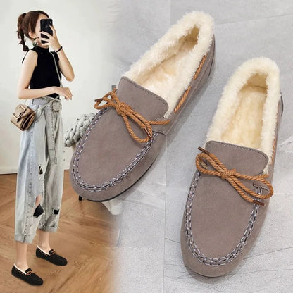 Cozy Women's Winter — Mocassini Da Donna, immagine 4