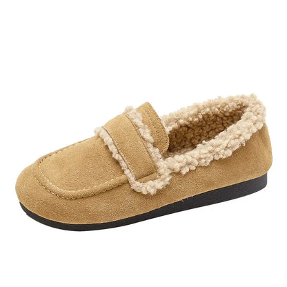 Cozy Winter Furry — Mocassini Da Donna, immagine 7