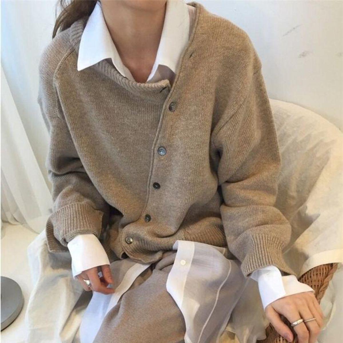 Maglione Morbido Da Donna Con Girocollo E Taglio Comodo, immagine 4