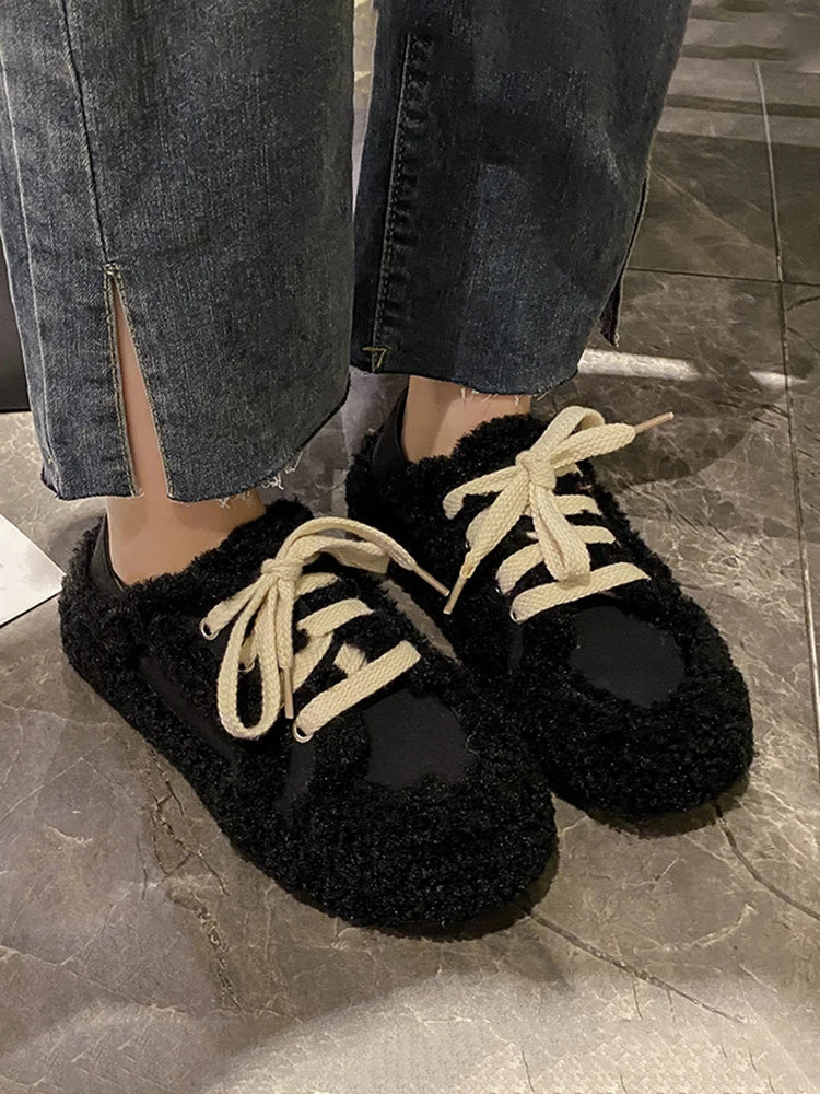 Chic Women's Fur — Mocassini Da Donna, immagine 6