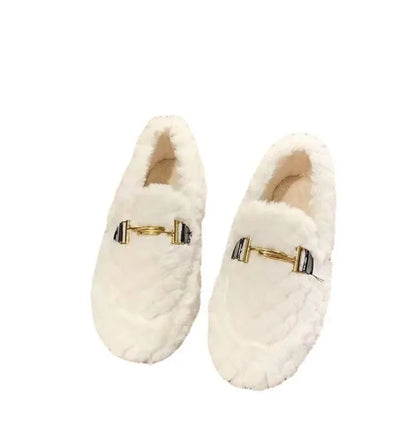 Cozy Lambswool Fur — Mocassini Da Donna, immagine 5