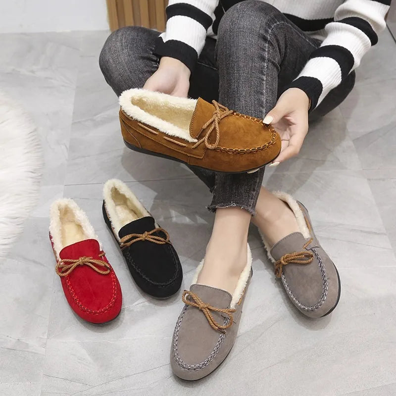 Cozy Women's Winter — Mocassini Da Donna, immagine 6