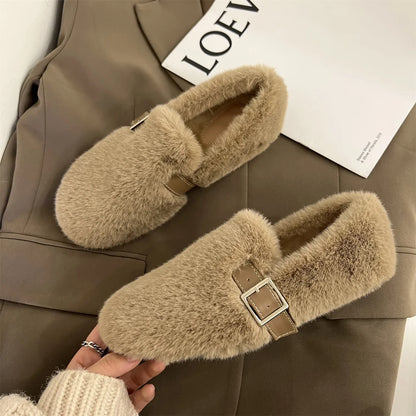 Cozywinter Fur Slip-On — Scarpe Da Donna, immagine 7