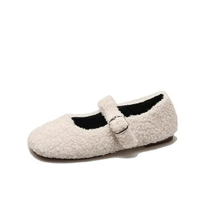 Luxe Lambswool Mary Jane Flats — Ballerine Da Donna, immagine 11