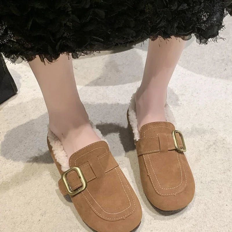 Cozy Retro Women's Bean — Mocassini Da Donna, immagine 2