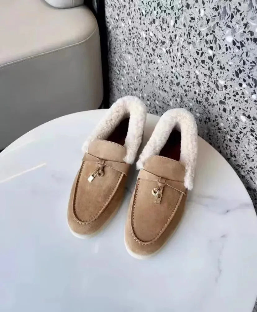 Cozy Luxe Winter — Mocassini Da Donna, immagine 6