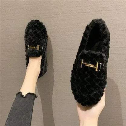 Cozy Lambswool Fur — Mocassini Da Donna, immagine 7