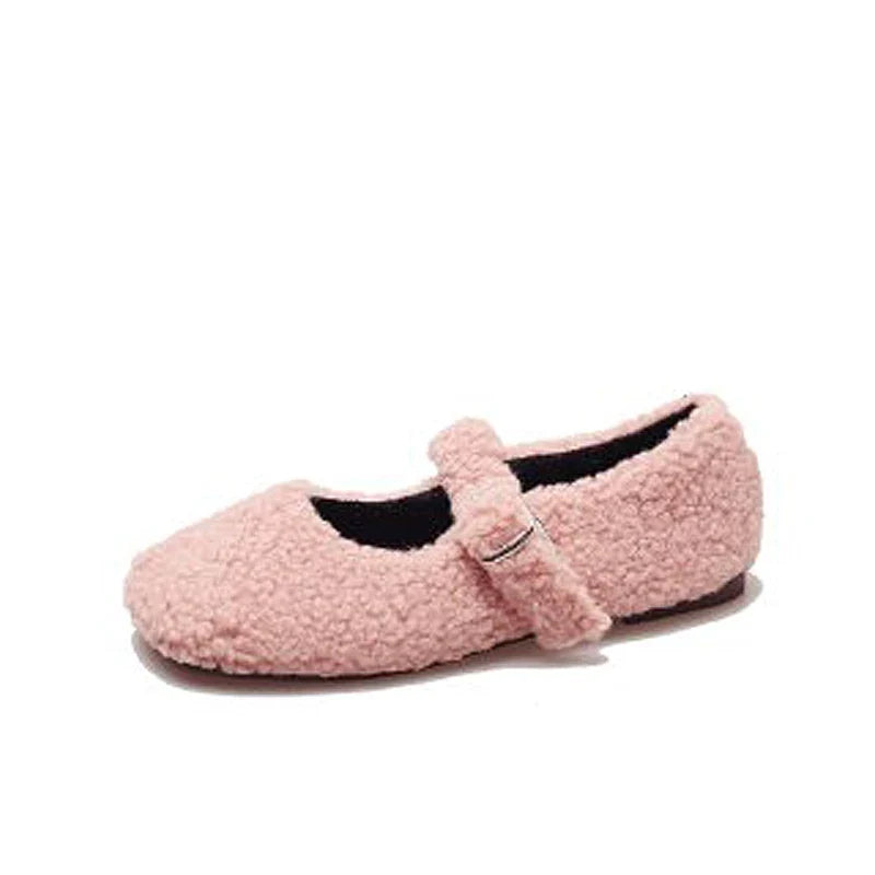 Luxe Lambswool Mary Jane Flats — Ballerine Da Donna, immagine 10
