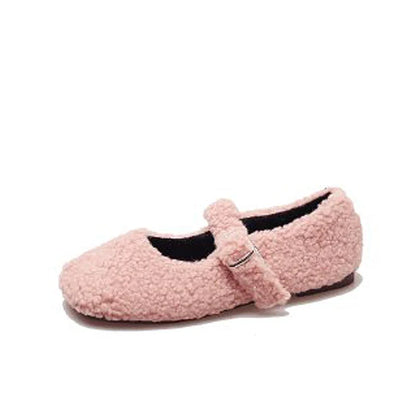 Luxe Lambswool Mary Jane Flats — Ballerine Da Donna, immagine 10