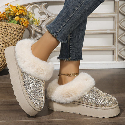 Crystalfur Platform — Stivali Con Plateau Da Donna, immagine 7
