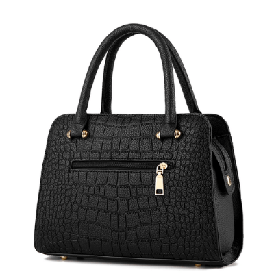 Borsa A Mano Multicolore Effetto Coccodrillo Donna — Nemi, immagine 6