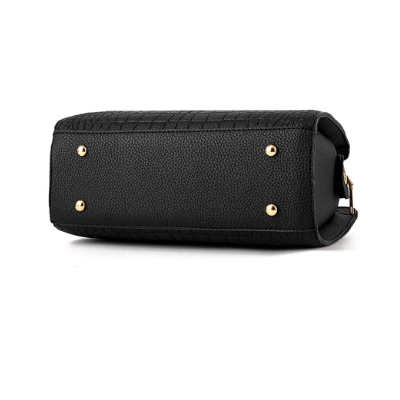 Borsa A Mano Multicolore Effetto Coccodrillo Donna — Nemi, immagine 7