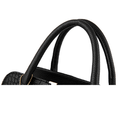 Borsa A Mano Multicolore Effetto Coccodrillo Donna — Nemi, immagine 9