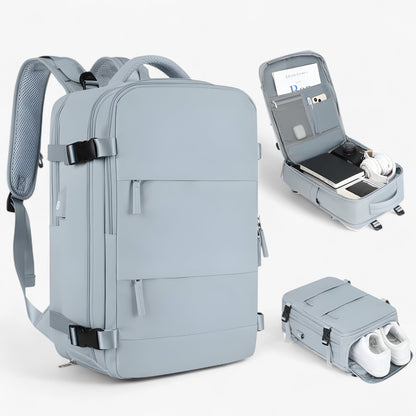 Zaino Da Viaggio Multicolore Convertibile Unisex — Viaggio, immagine 3