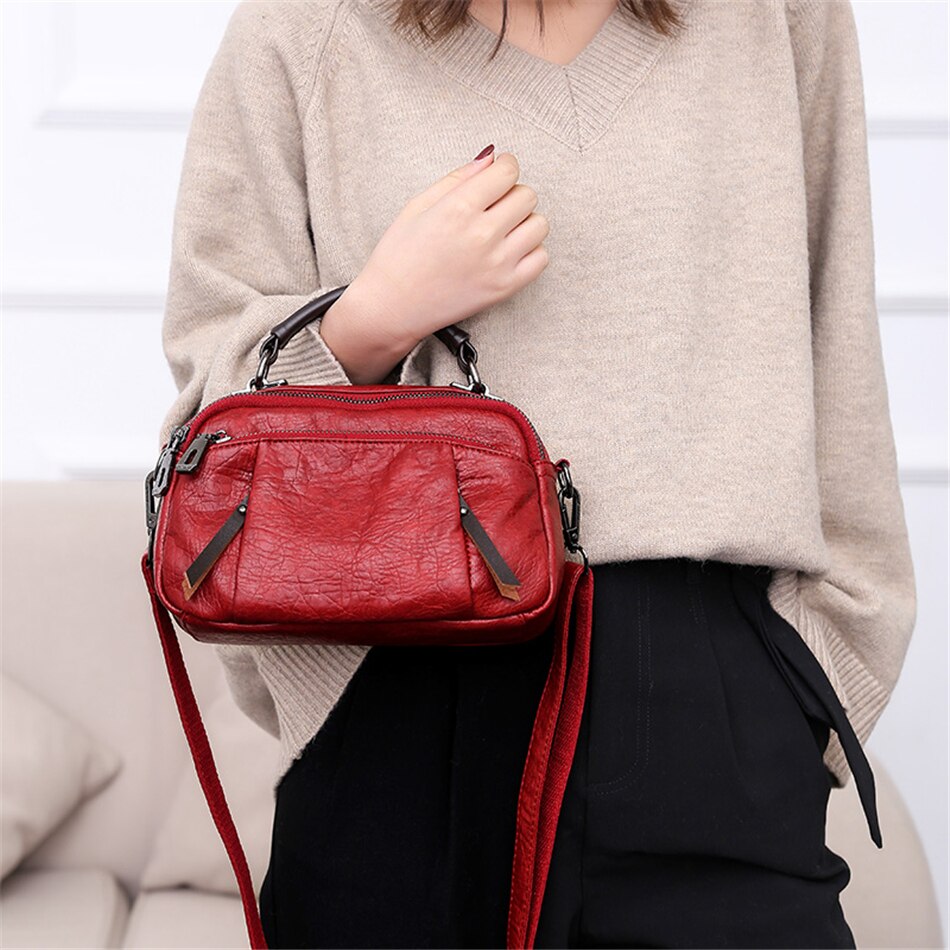 Borsa A Mano Multicolore Con Tracolla Donna — Armonia, immagine 3