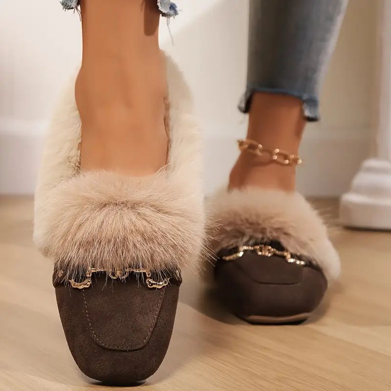 Luxe Fur — Mocassini Da Donna, immagine 2
