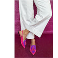 Slingback Elena — Fucsia e Viola