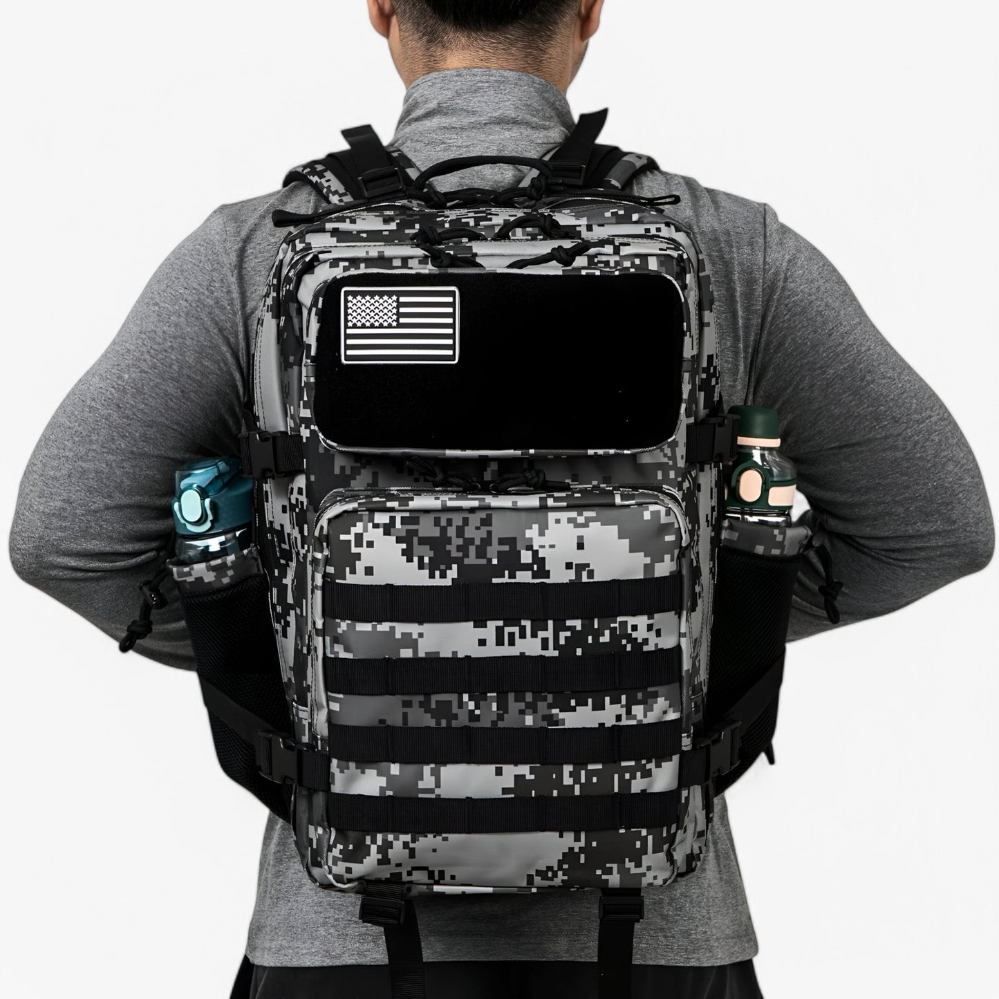Zaino Tattico Multicolore Capiente Unisex — Ranger, immagine 2