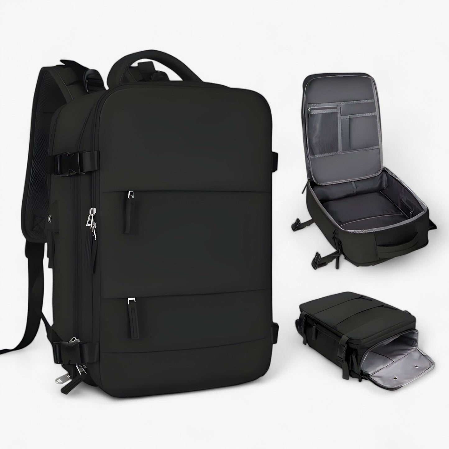 Zaino Da Viaggio Multicolore Convertibile Unisex — Viaggio, immagine 4