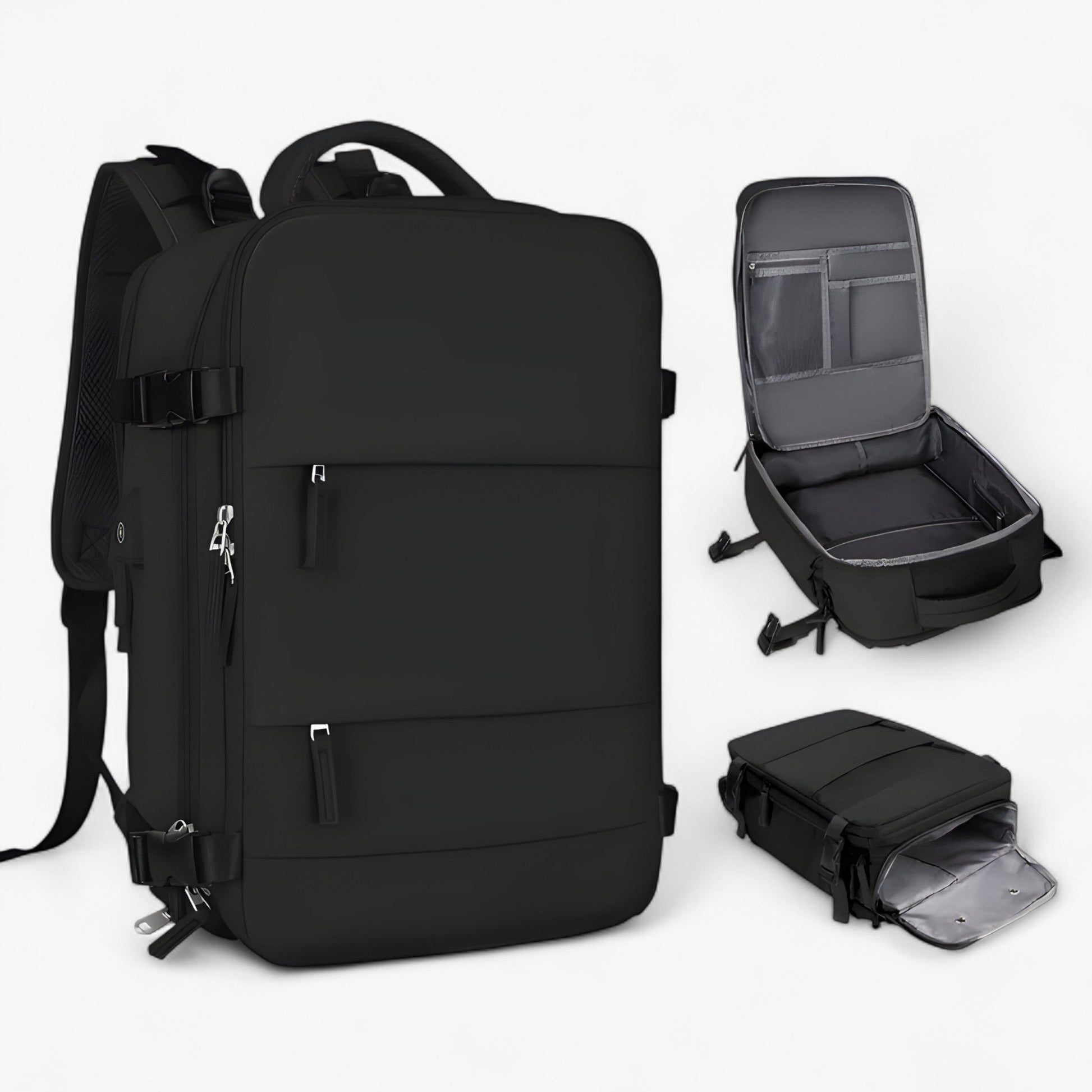 Zaino Da Viaggio Multicolore Convertibile Unisex — Viaggio, immagine 4